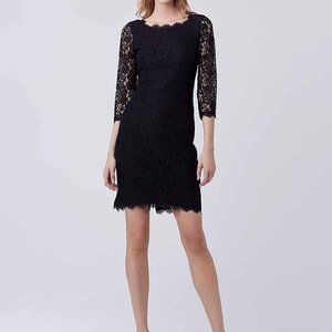 Diane Von Furstenberg Zarita Long Lace Dress NWT